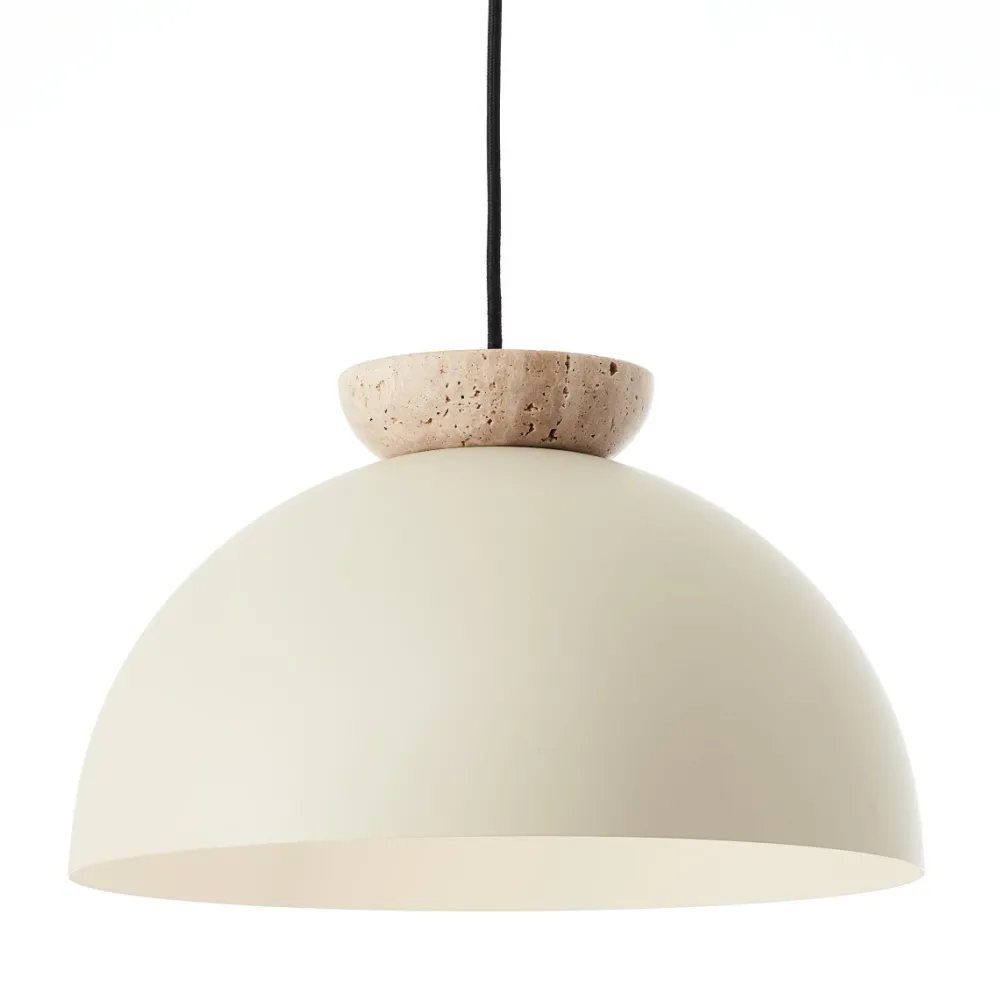 New Brilliant Nalam Ø35 taklampa Beige