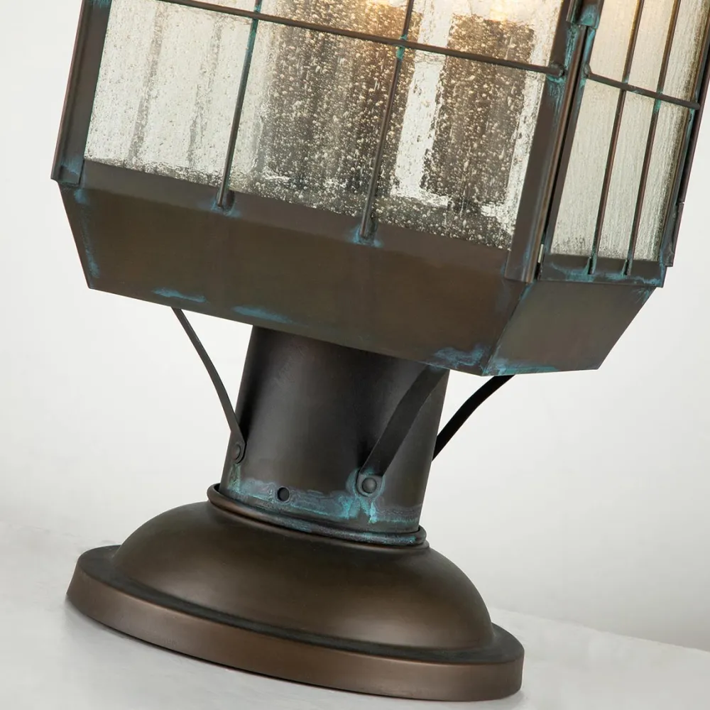New Elstead Lighting Nantucket 57cm Antikmässing