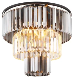 Globo Lighting Naxis Ø40 plafond Rökfärgad