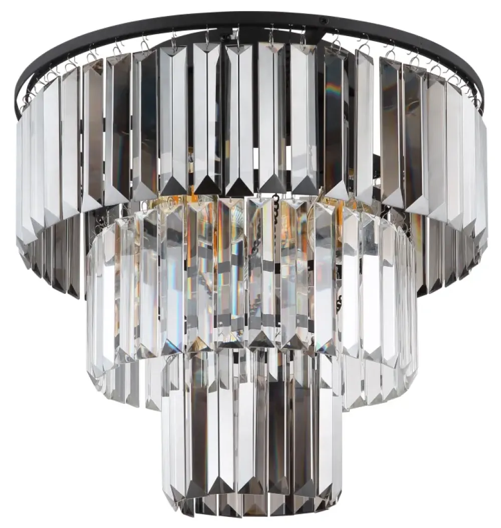 Globo Lighting Naxis Ø40 plafond Rökfärgad