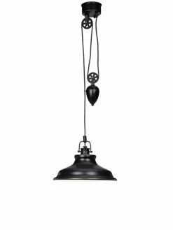 Outlet Cottex New Haven Ø37 taklampa Antiksvart