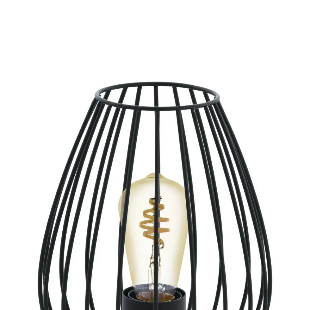 New Eglo Newtown 23cm bordslampa Svart