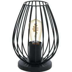 New Eglo Newtown 23cm bordslampa Svart