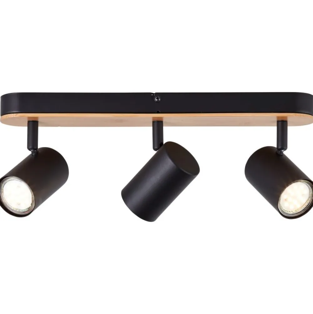 New Brilliant Niels 3 spotlight Svart