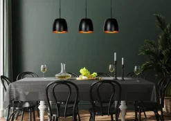 Discount Lucide Nolan 105cm taklampa Svart