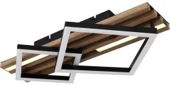 Clearance Globo Lighting Obrien 47cm plafond Trä