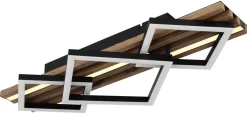 New Globo Lighting Obrien 60cm plafond Trä