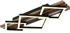 New Globo Lighting Obrien 60cm plafond Trä