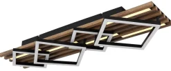 Online Globo Lighting Obrien 82cm plafond Trä
