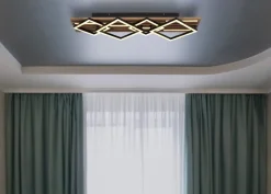 Online Globo Lighting Obrien 82cm plafond Trä