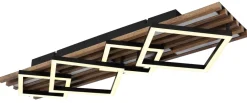 Online Globo Lighting Obrien 82cm plafond Trä