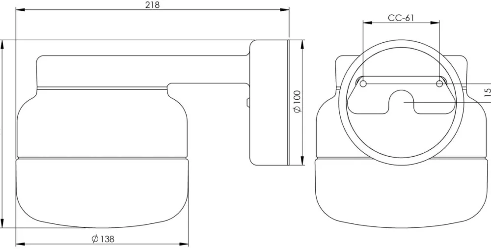 Best Ifö electric Ohm Wall 140/150 badrumslampa