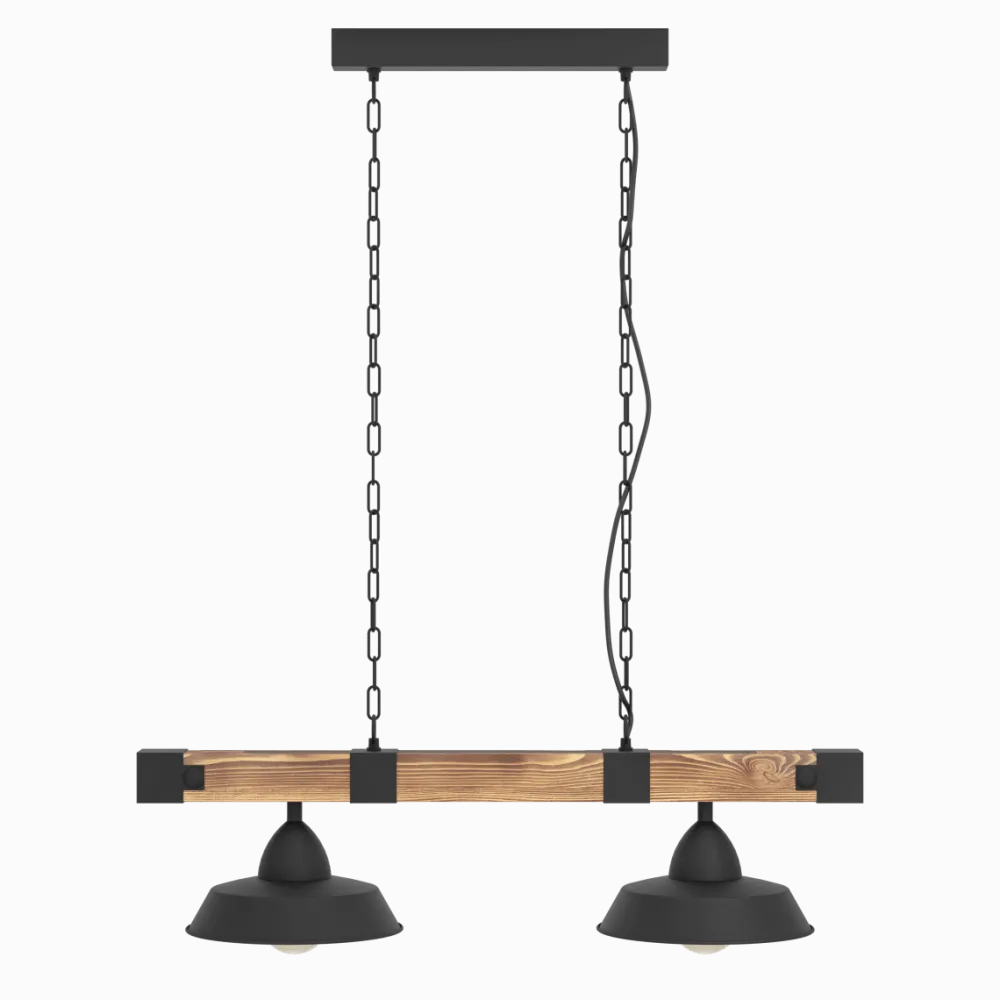 Clearance Eglo Oldbury 86cm taklampa Svart