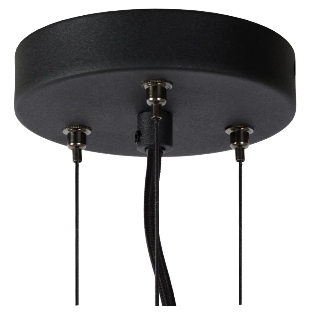 Discount Lucide Olivia Ø40 taklampa Rökfärgad