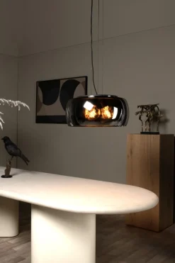 Online Lucide Olivia Ø50 taklampa Rökfärgad