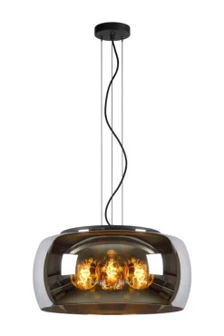 Online Lucide Olivia Ø50 taklampa Rökfärgad