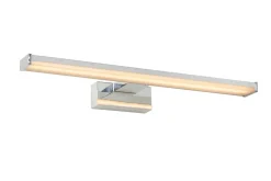 Lucide Onno 40cm badrumslampa Satin krom