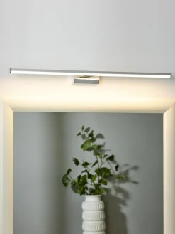 Hot Lucide Onno 60cm badrumslampa Satin krom
