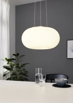New Eglo Optica Ø37 taklampa Vit