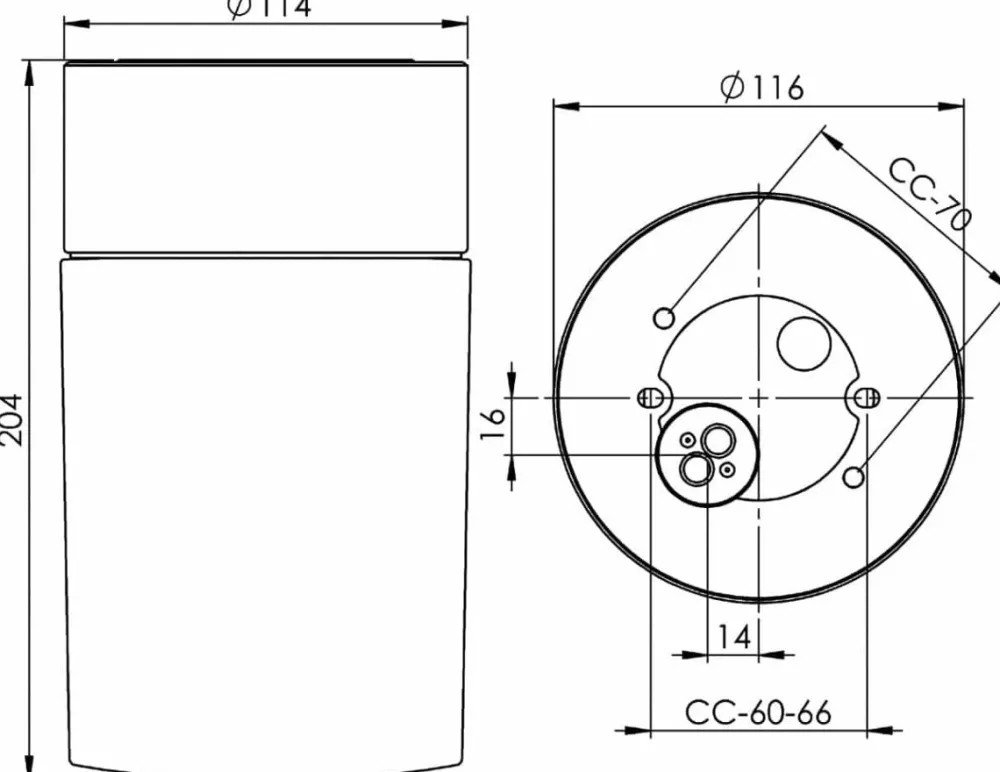 Clearance Ifö electric Opus 120/200 badrumslampa