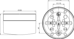 Discount Ifö electric Opus 200/135 badrumslampa