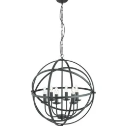 New Searchlight Orbit Ø60 taklampa Svart