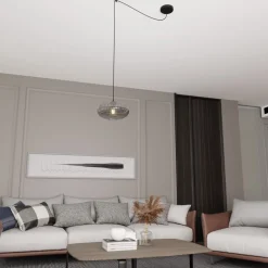 Online Emibig Lighting Origo Ø30 taklampa Rökfärgad