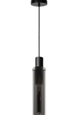Hot Lucide Orlando Ø10 taklampa Rökfärgad