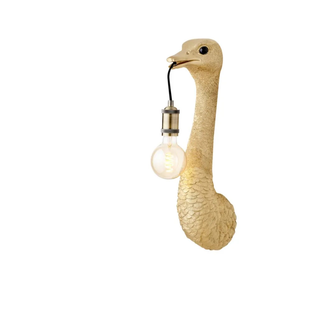 Best Light & Living Ostrich 57cm vägglampa