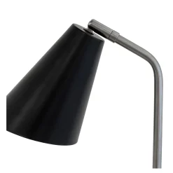 Dyberg Larsen Oswald 40cm skrivbordslampa Borstad stål