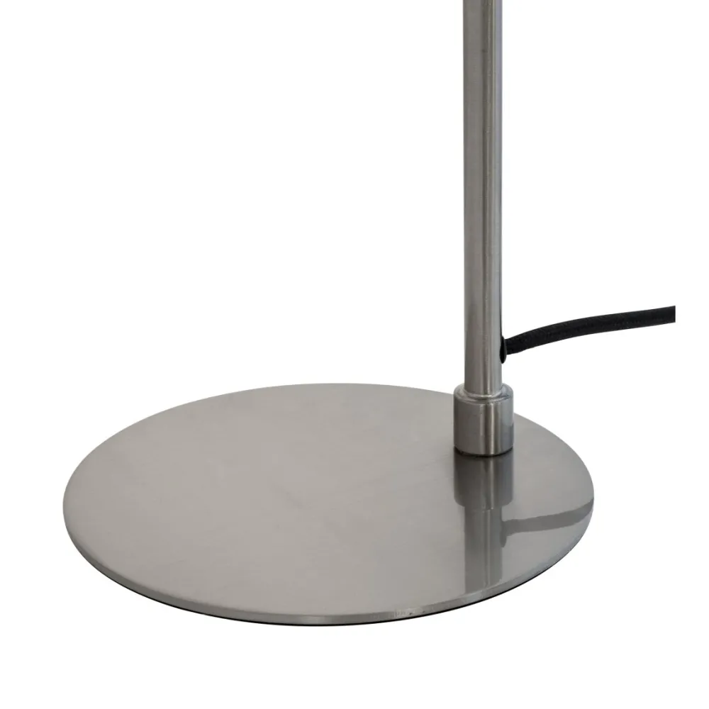 Dyberg Larsen Oswald 40cm skrivbordslampa Borstad stål