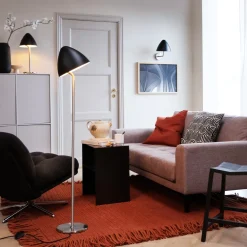 Clearance Dyberg Larsen Oulu Ø20 vägglampa Borstad stål