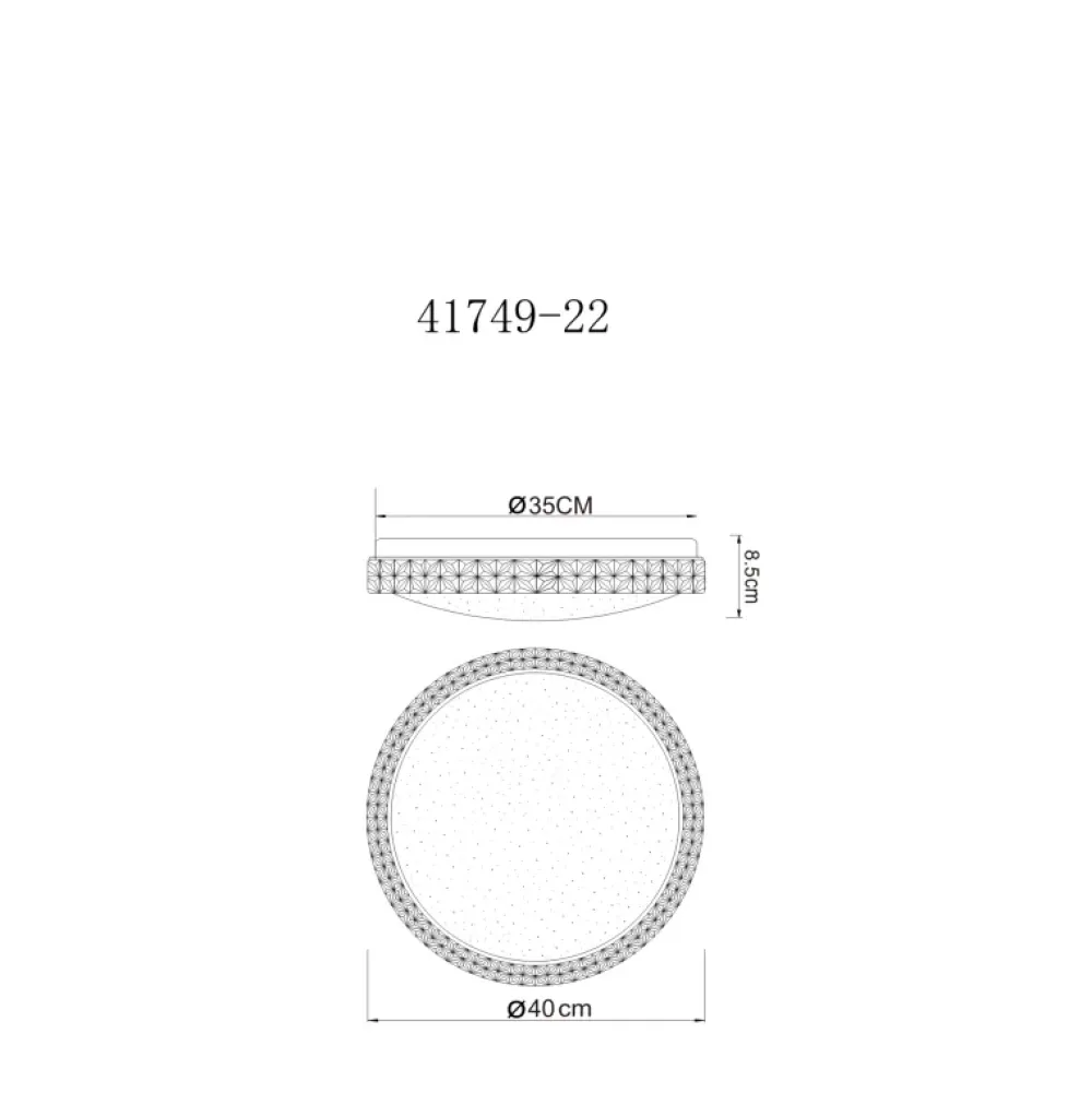 Best Globo Lighting Ovi Ø40 plafond Vit