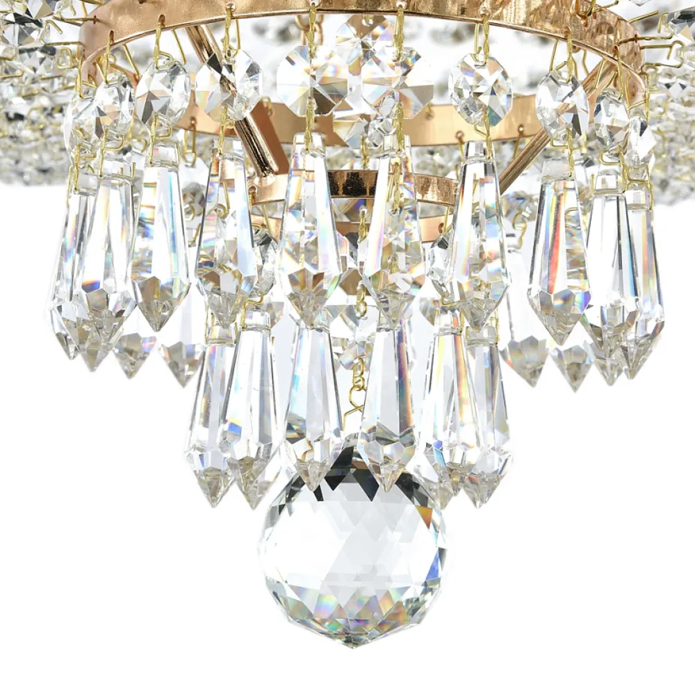 Maytoni Palace Ø40 kristall Antikguld