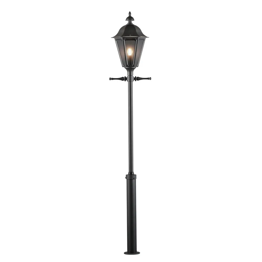 Outlet Konstsmide Pallas 260cm stolpe Svart
