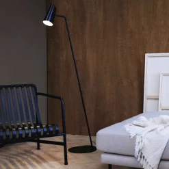Clearance Dyberg Larsen Pallas golvlampa Svart