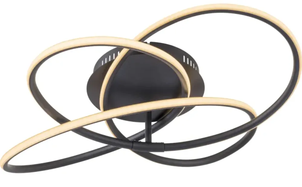 Best Globo Lighting Panda Ø60 plafond Svart