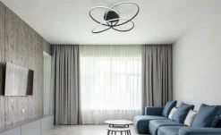Sale Globo Lighting Panda Ø80 plafond Svart