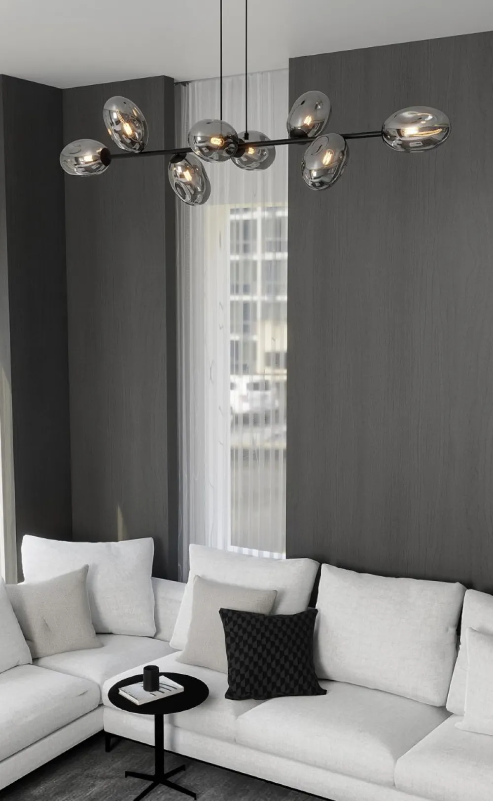 Discount Emibig Lighting Pandora 140cm taklampa