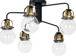 New Hallbergs Paris Ø66 plafond Svart