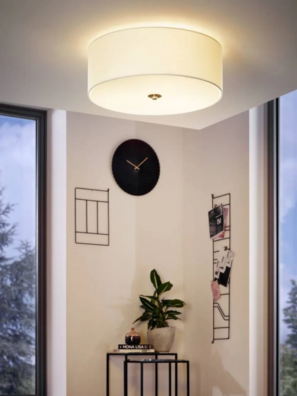 Discount Eglo Pasteri Ø47 plafond Vit