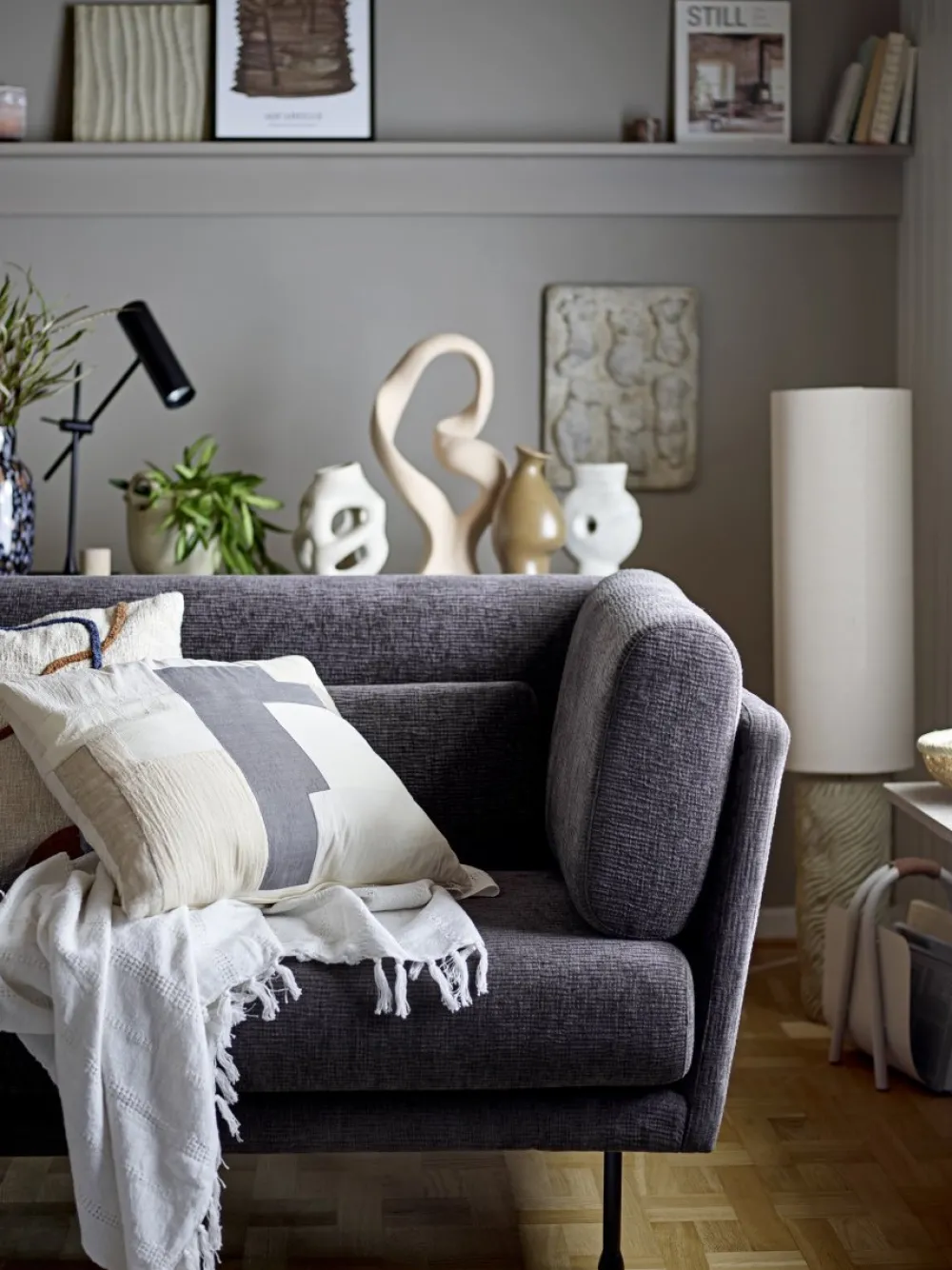 Bloomingville Payah golvlampa Beige