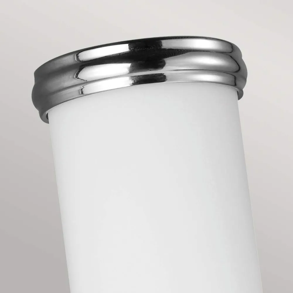 Sale Elstead Lighting Payne 37cm badrumslampa Polerad krom