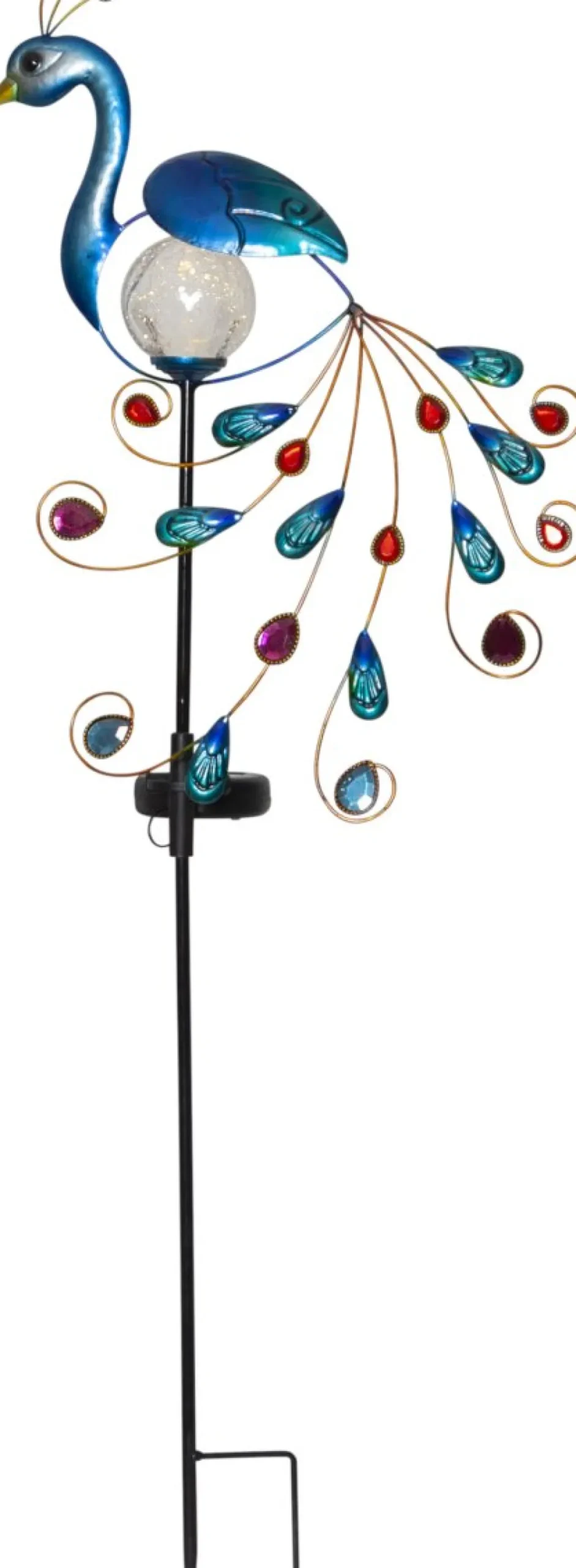 Clearance Star Trading Peacock solcellslampa Multi