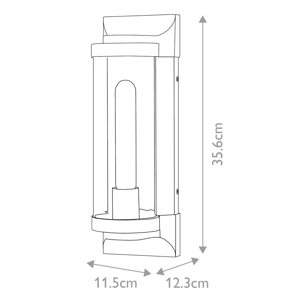 Outlet Elstead Lighting Pearson utelampa