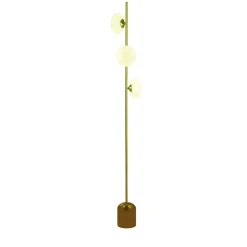Outlet Searchlight Pebble golvlampa Guld