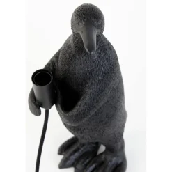 Discount Light & Living Penguin 24cm bordslampa Svart