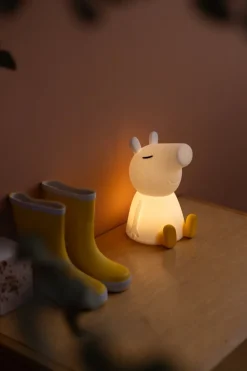 Mr Maria Peppa Pig First Light barnlampa Vit
