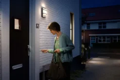 Outlet Philips Petronia utelampa Antracit