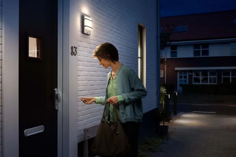 Outlet Philips Petronia utelampa Antracit